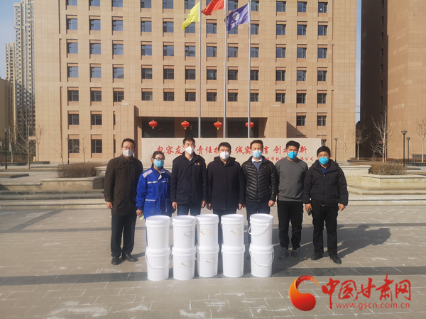 【甘肅全民戰(zhàn)“疫”】暖心！民革蘭州市委會(huì)捐助首批1噸防疫物資（圖）