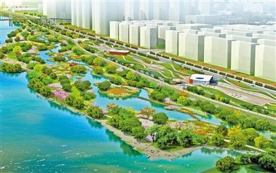 54萬平方米 雁灘濕地公園“入畫來”！