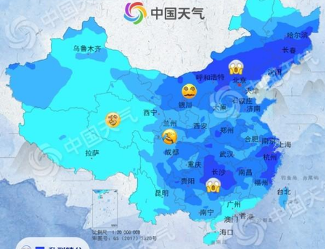 寒潮來了！今明兩天甘肅省大部將降溫6℃至8℃