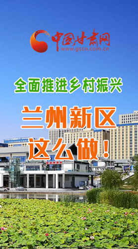 圖解|全面推進(jìn)鄉(xiāng)村振興 蘭州新區(qū)這么做！
