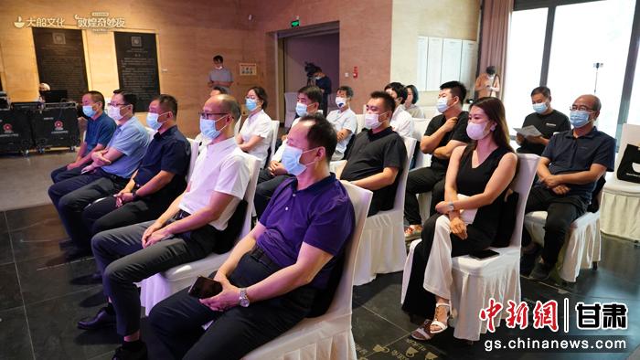 親子音樂舞臺劇《敦煌奇妙夜》全國巡演新聞發(fā)布會現(xiàn)場。