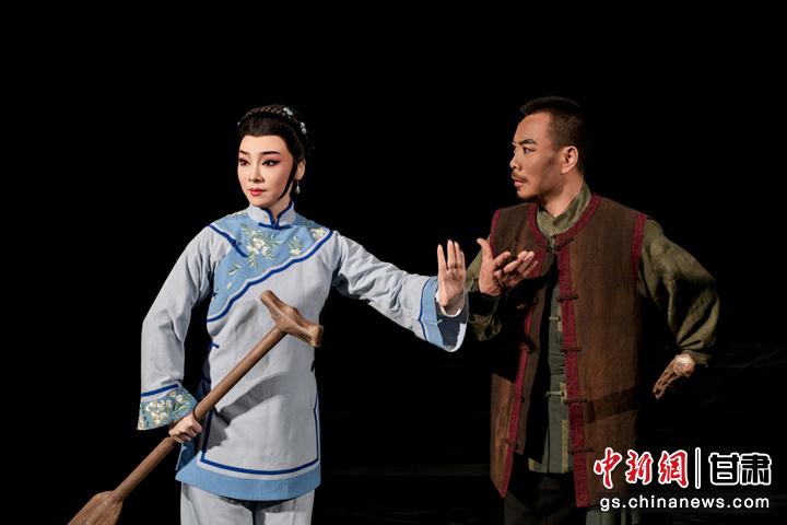 圖為演出劇照。甘肅省隴劇院供圖